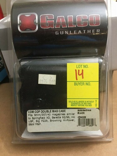 Galco cdm cop double - galco, mag